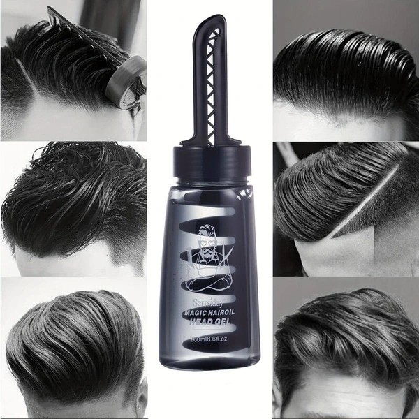 ژل حالت دهنده مو همراه با شانه