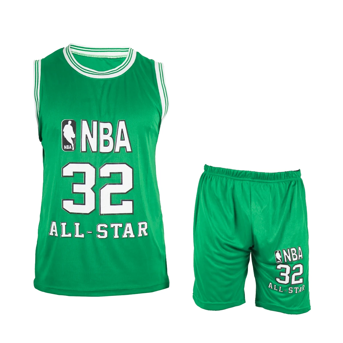 ست رکابی شلوارک سبز مردانه مدلJordan 23